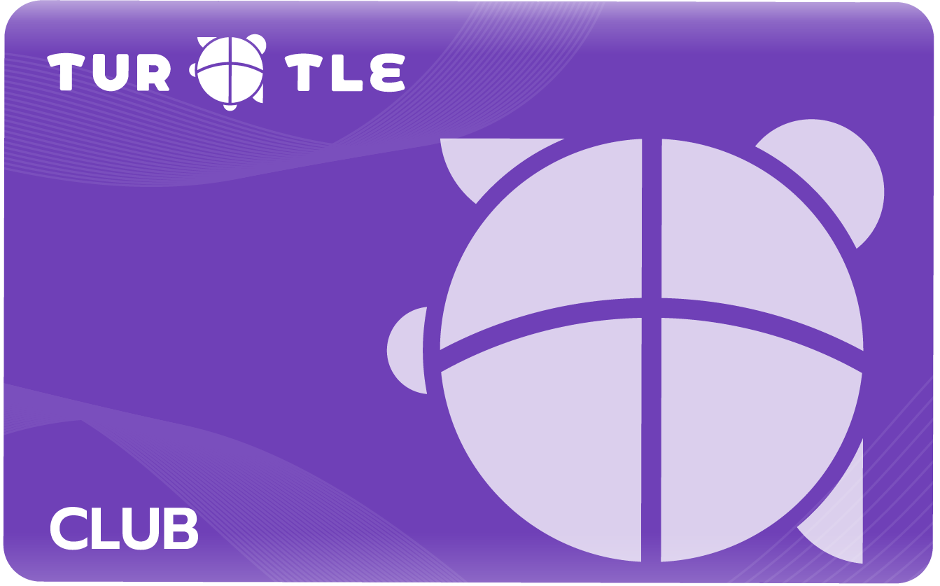 turtle club card